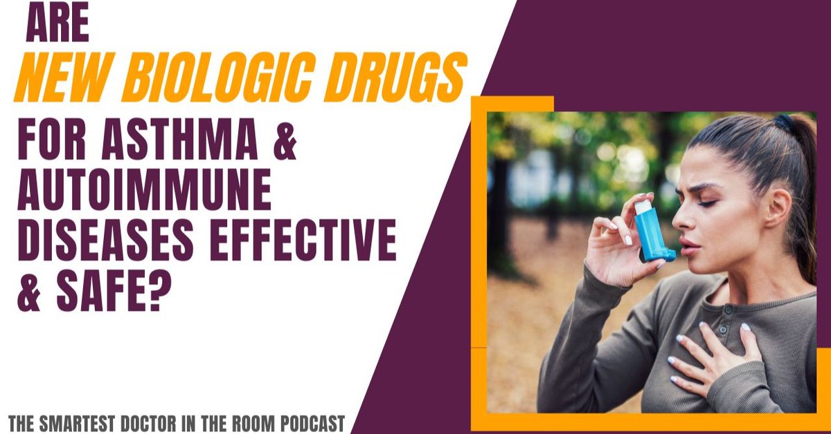 Are New Biologic Drugs for Asthma &amp; Autoimmune Diseases Effective &amp; Safe?
Join me as I discuss with Dr. Olgo Belostotsky how effective and safe the new biologic drugs are for conditions like asthma and autoimmune diseases.
bit.ly/3FFSOnB