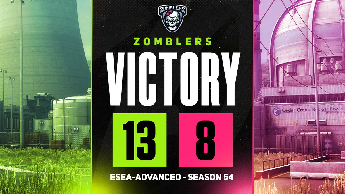 Zomblers LLC (@zomblers) on Twitter photo GGWP! 🙌Zomblers
WIN in round 8 of
ESEA-Advanced
Season 54! 🎉
🆚 Brahmas
☣️ Nuke (13-8)
🔢 Record (7-1)
Thank you
<a href="/MisterHenryBatt/">Mr. H. Batt</a>
<a href="/QuantumDeathCat/">QuantumDeathCat</a>
for the cast! 💯
🇺🇸<a href="/absolute_cs2/">Ross</a>
🇺🇸@S3rumCS
🇺🇸<a href="/SunkCS/">Sunk</a>
🇺🇸<a href="/LucasMizumoto/">LUKE4k</a>
🇺🇸<a href="/POCKETMNKEY/">JBreezy</a> GGWP! 🙌Zomblers
WIN in round 8 of
ESEA-Advanced
Season 54! 🎉
🆚 Brahmas
☣️ Nuke (13-8)
🔢 Record (7-1)
Thank you
<a href="/MisterHenryBatt/">Mr. H. Batt</a>
<a href="/QuantumDeathCat/">QuantumDeathCat</a>
for the cast! 💯
🇺🇸<a href="/absolute_cs2/">Ross</a>
🇺🇸@S3rumCS
🇺🇸<a href="/SunkCS/">Sunk</a>
🇺🇸<a href="/LucasMizumoto/">LUKE4k</a>
🇺🇸<a href="/POCKETMNKEY/">JBreezy</a>