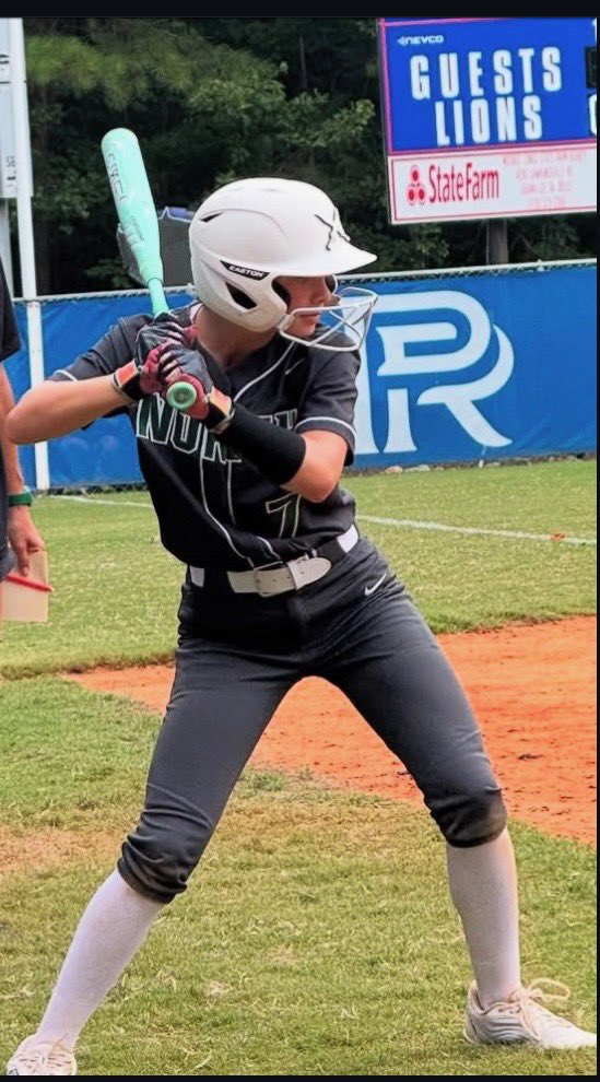 Had a great time this weekend starting centerfield for my North Hall Lady Tojans Varsity Softball team. I went .714 on the weekend with a diving catch in center along with a 1.000 fielding percentage. Excited to be back out there this week for Jackson County at home on Monday,