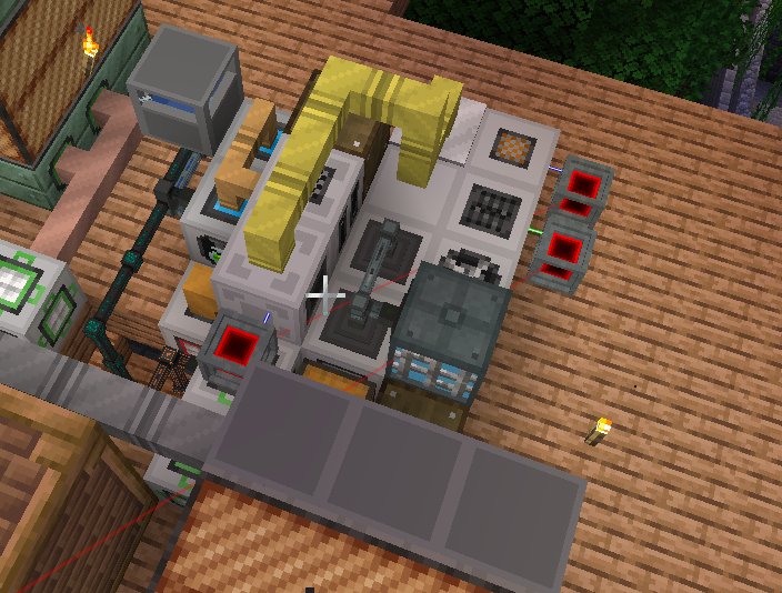 KappuChinooo's tweet photo. Spaghetti blob.

Making messy production lines is just my favorite part of modded mc lol https://t.co/XXPVvlIysk