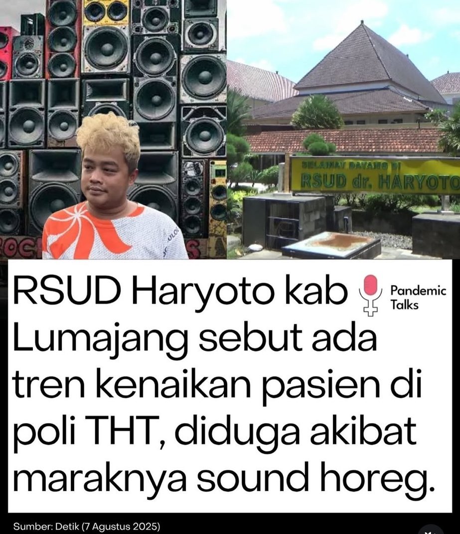 ♨️ Angelique J ♨️ (@_memoryusang) on Twitter photo Nir solusi....
Mungkin bunda horeg <a href="/KhofifahIP/">Khofifah Indar Parawansa</a> puas jika masyarakat Jatim banyak bermasalah dgn THT. Nir solusi....
Mungkin bunda horeg <a href="/KhofifahIP/">Khofifah Indar Parawansa</a> puas jika masyarakat Jatim banyak bermasalah dgn THT.