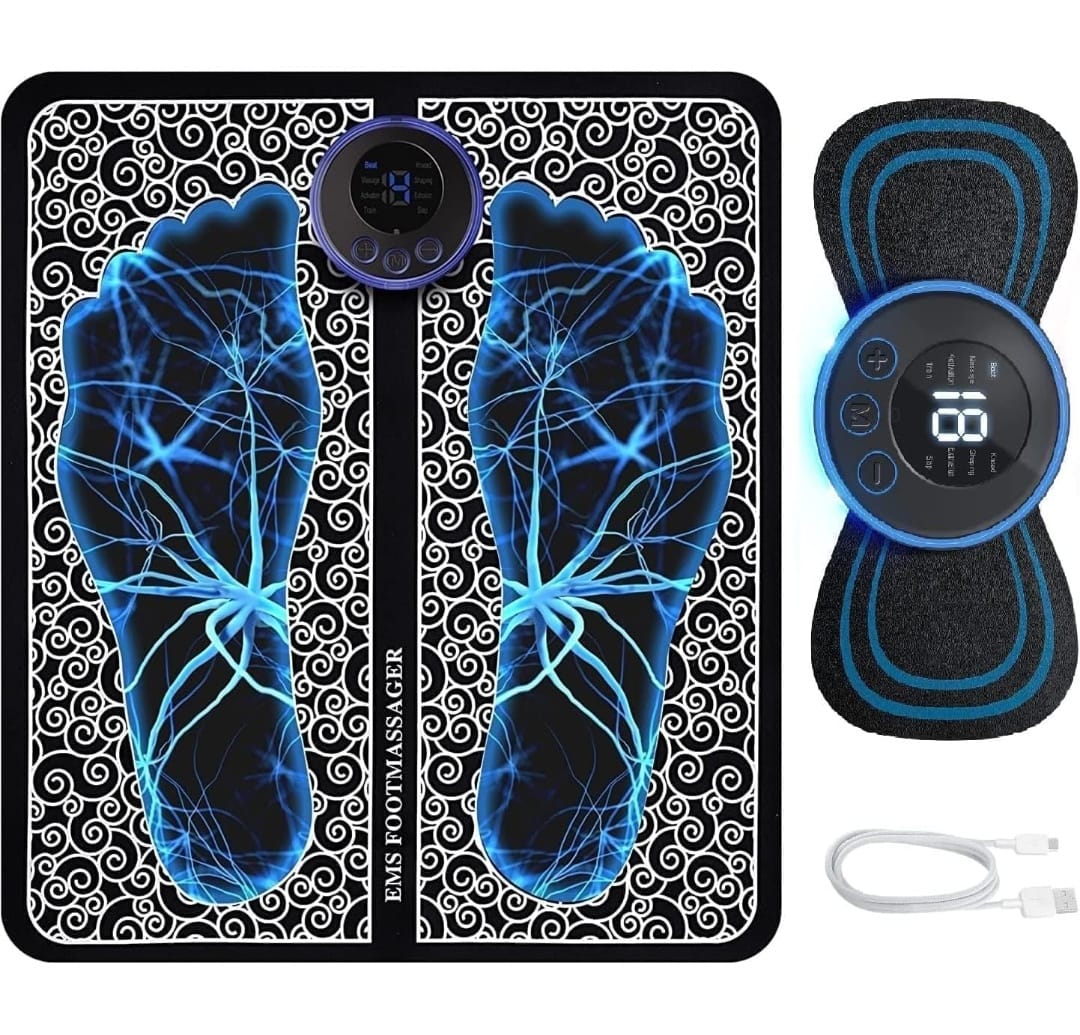 Savanyaonline's tweet photo. 🦶 Instant relief, anywhere.
💙 Savanya Wireless EMS Foot Massager – 8 modes, 19 intensities, foldable &amp; rechargeable.
Perfect for feet, legs, hands &amp; body.
Amazon Exclusive → https://t.co/zo5LXMUVIo
#Savanya #FootMassager #PainRelief #Relaxation #AmazonFinds #MuscleRecovery https://t.co/7pD0Wx9eAV