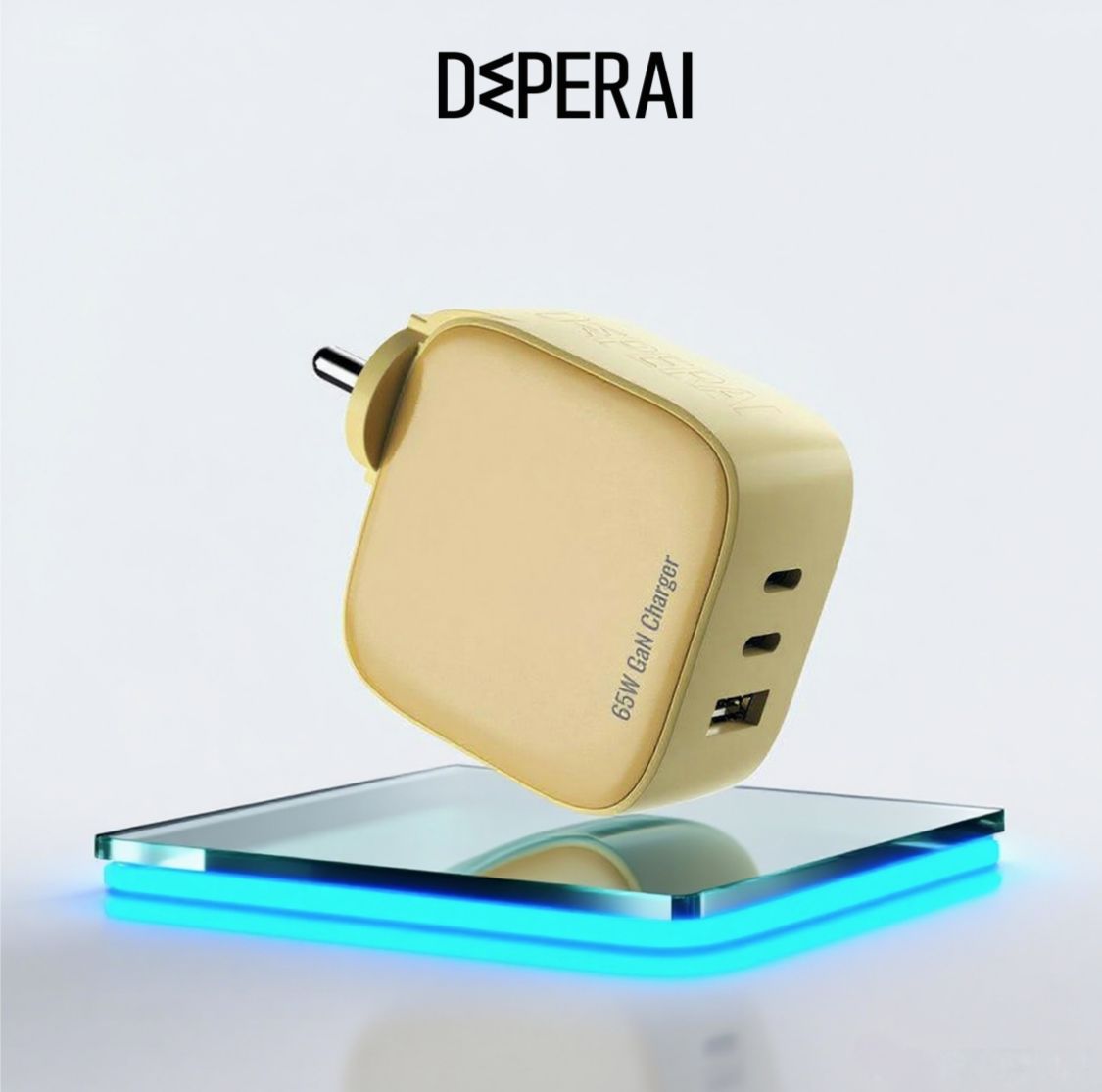 DeperAI_tech's tweet photo. DeperAI⚡️Super Power 65W GaN Charger! 🟠Compact, powerful &amp; stylish-fuels phones, tablets &amp; laptops in no time. 🔋🌪️#FastCharging #TechEssentials Shop Now🛒: https://t.co/yFvtMmKK1C #Amazon via @amazonIN https://t.co/V3hzGOSFOX