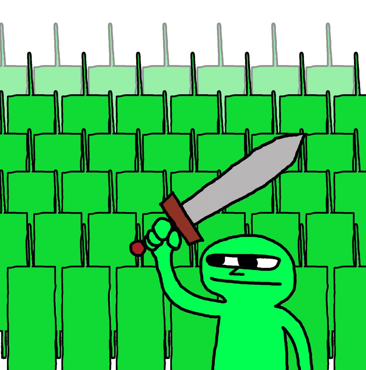 buckybonk's tweet image. Bucky's army.