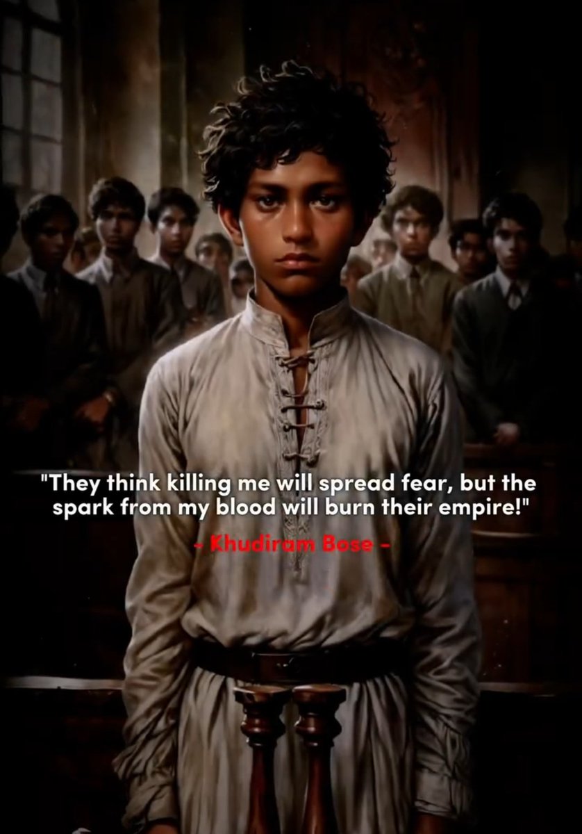 On This Day  11 August
In 1908, at just 18, #KhudiramBose 🇮🇳 turned his love for the motherland into the ultimate sacrifice

In 1925, the centenary remembrance of the Kakori Train Action 🚂 was held in Lucknow saluting the fearless revolutionaries who paved the way for freedom.🔥