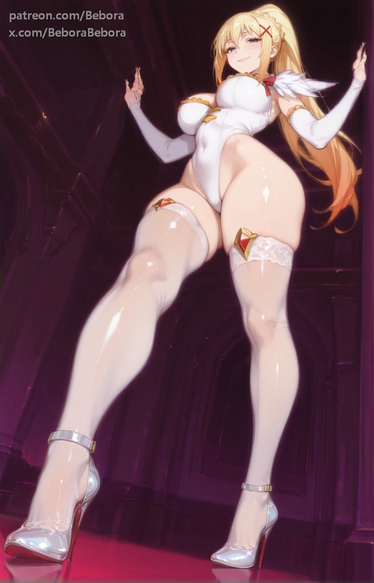 They call me a shield, but tonight... I’m the one who’s vulnerable. Watch me fall with grace.. 
and maybe a little messiness. Ready for the full story? 🔥🛡️ 

#Darkness #KonoSuba #rule34 #r34 #AIart

Full set awaits in the replies 👇