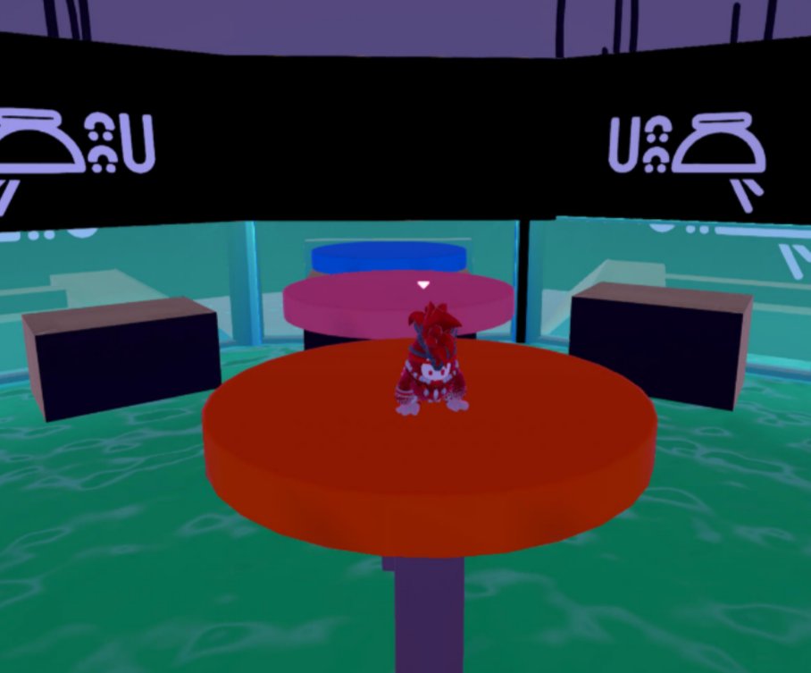 I made an alien invasion themed map based on my art from a few weeks ago. 

🛸 WOO-F-O 🛸  1638 8727 0405
Make your way through the UFO while avoiding obstacles to qualify
#FallGuys #fallguyscreative