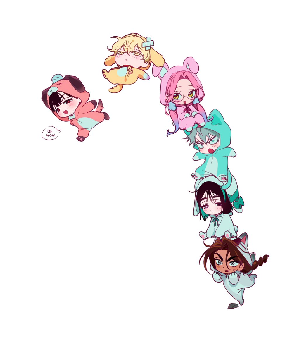 I pass time assembling chibis