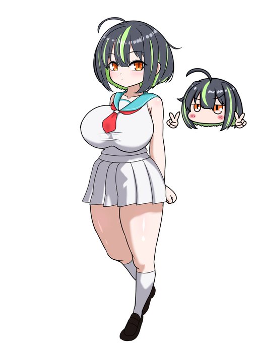 細かいとこは変えるかもしれんけどざっくり作ったうちの子
名前はまだない 