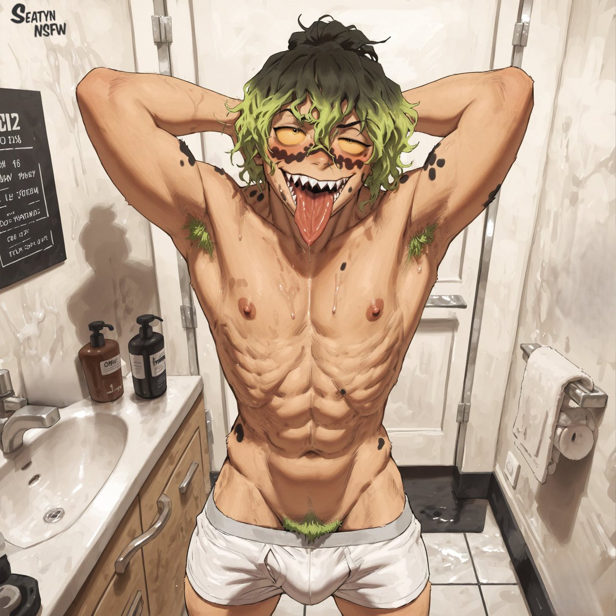SeatynNSFW's tweet photo. I couldn't resist...  😣.

Gyutaro &amp; Akaza - From: Demon Slayer

(Full NSFW Pack on Patreon! Link in Bio! 13 Pics)

#Yaoi #NSFW #nsfwtwť #Akaza #Gyutaro #DemonSlayer #kimetsunoyaiba #AIart #AIイラスト︎ https://t.co/VlJ4017wbm