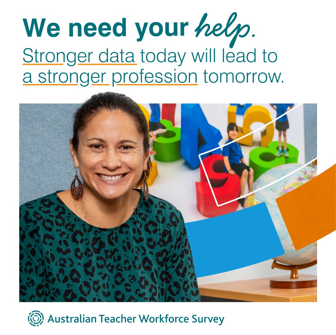 The 2025 Australian Teacher Workforce Survey is coming to your inbox tomorrow!

Watch for your unique survey link via email &amp; in your teacher portal.

By taking around 10 minutes to share your teaching experience, you can provide important insights.
#aitslteachersurvey