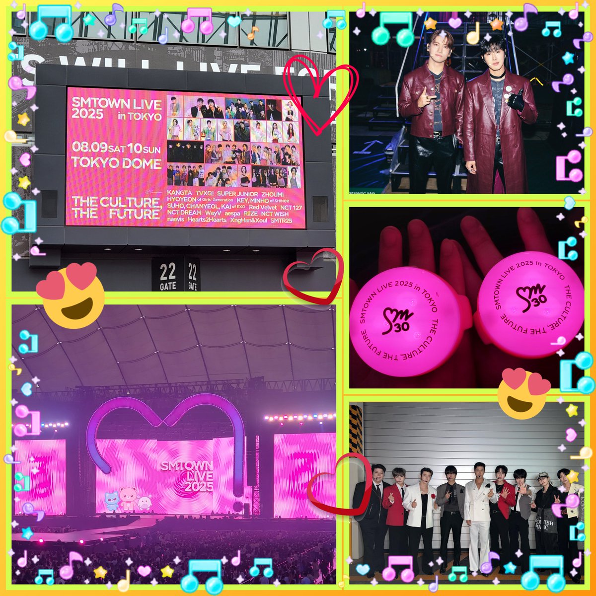 0704Gd's tweet photo. 東京ドームでSMTOWNに参戦して来ました🎵
久しぶりの参戦😁色々なグループを見ることが出来て楽しかったです💕また参戦したいな✨
#SMTOWN #TVXQ #SUPERJUNIOR
#SMTOWN2025 #NCT #RIIZE #aespa https://t.co/po0ch7oSkc