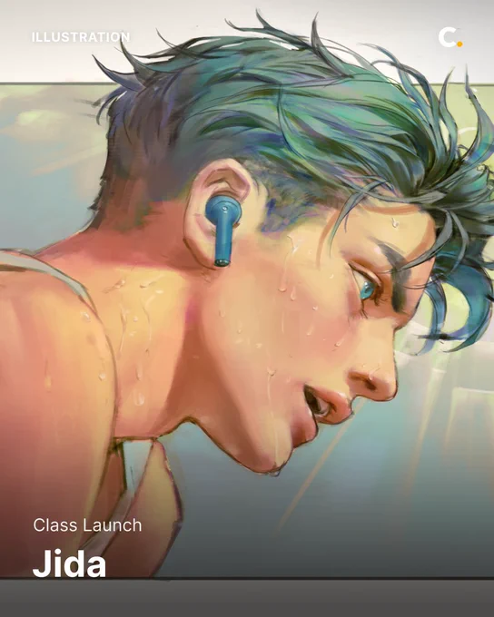The Eng Sub version of my class "Solid Form and Shading Techniques to Create Highly Attractive Faces" is now up for pre-order on Coloso ()! Use code [jida-55-sns-tw-1] for a $55 coupon too! (Valid for 48 hours) Link: #coloso #illustration