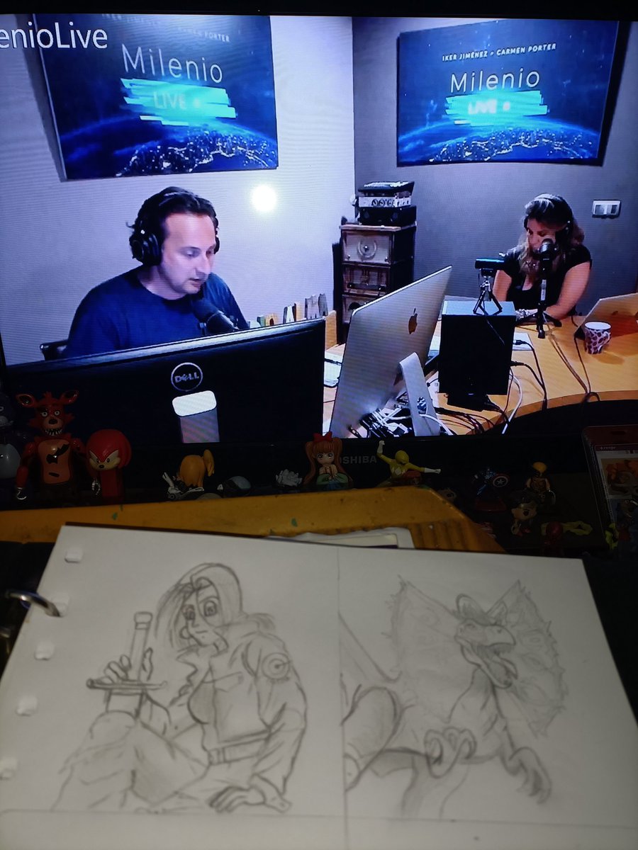 Demoncrowley09's tweet photo. Viendo a @navedelmisterio y @carmenporter_ en #mileniolive mientras dibujo, que recuerdos π¨π₯Ή
#2eNlive #CuartoMilenio #ikerjimenez #carmenporter
#dibujo #arte #drawing #art #sketchart #fanart #DragonBall #DragonBallZ #DragonBallSuper #Dragonballart https://t.co/NkBNz94QDy