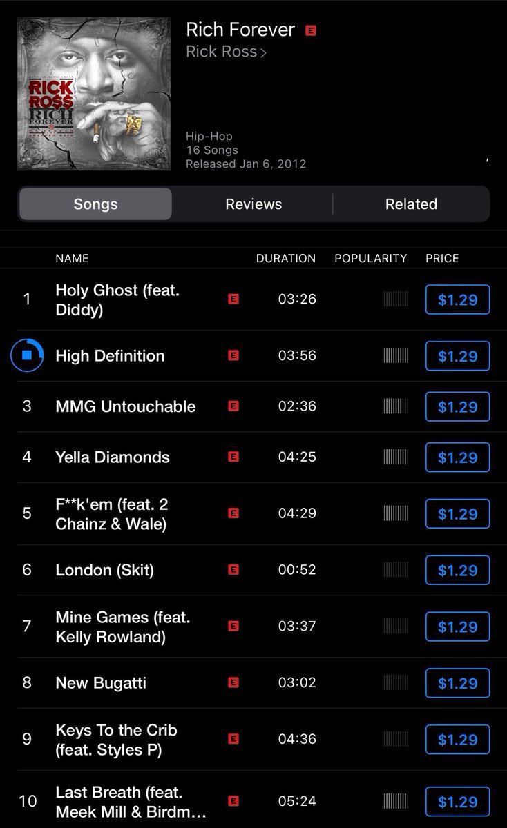 Rick Ross “Rich Forever” is now on Apple Music