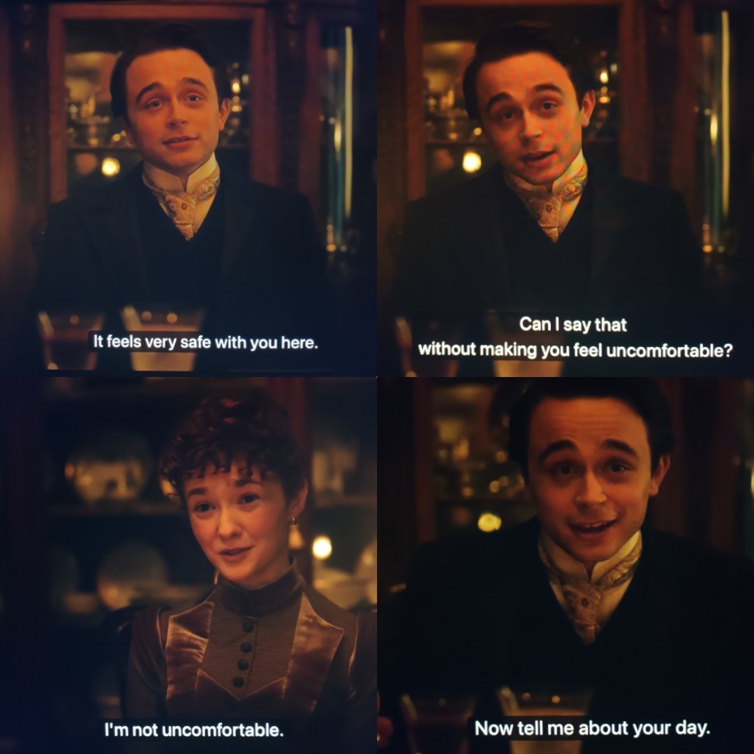 The way I cried here 
They are SO sweet 
#TheGildedAge