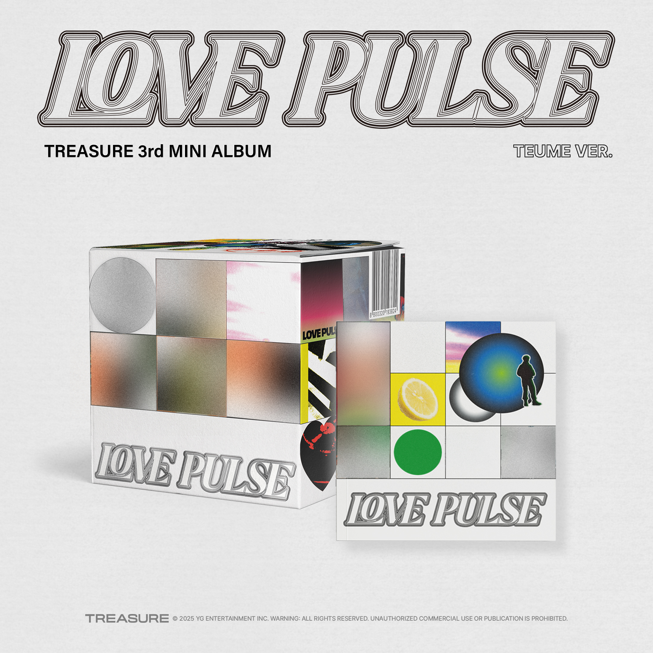 TREASURE 트레저 新品未開封 アルバム セット TREASURE/TREASURE 3rd MINI ALBUM [LOVE PULSE] (SPORTY VER