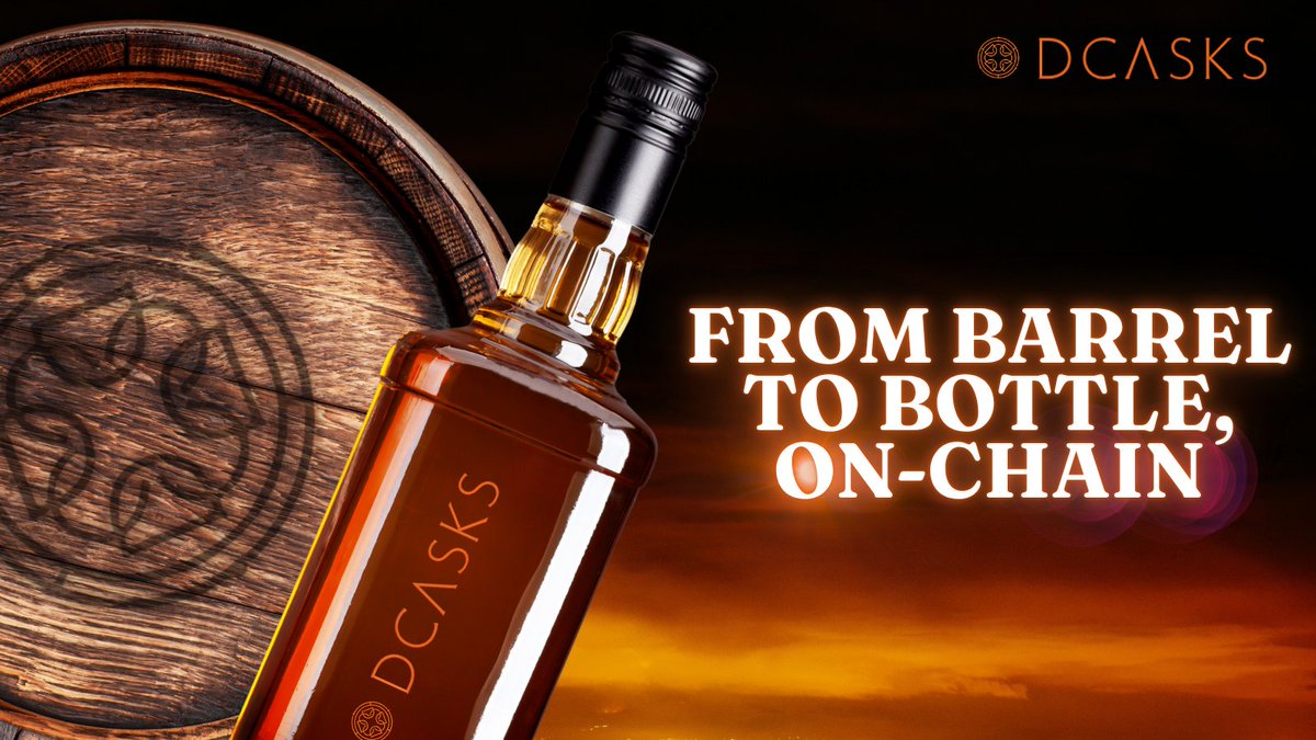 DcasksRWA's tweet image. DCASKS logs every stage of your whisky’s journey.
Distilled, aged, bottled — each step is timestamped and stored securely.
dcasks.com
#FromCaskToChain #DigitalProvenance #DCASKS