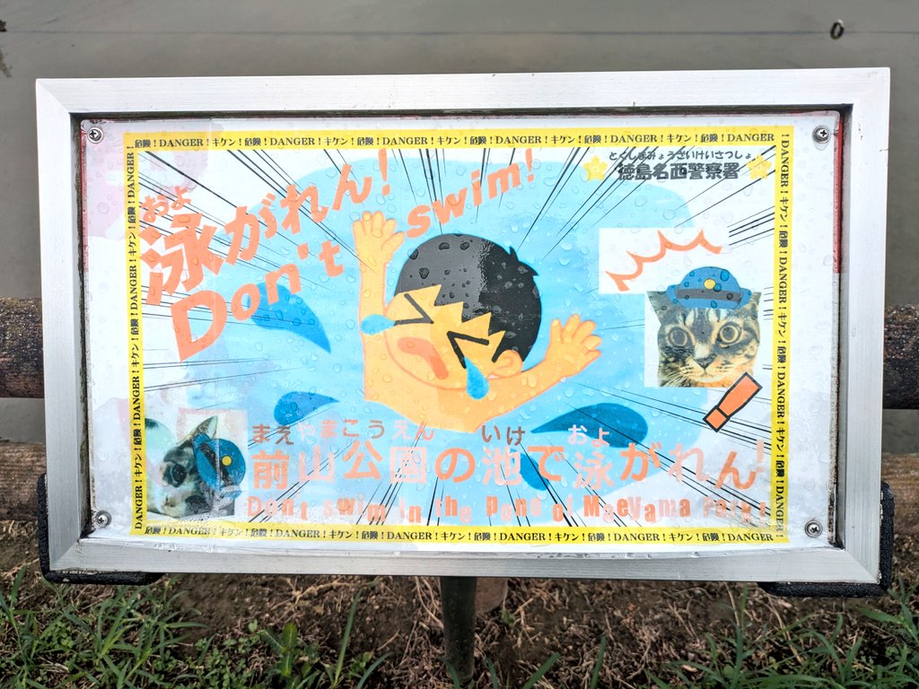 おはようございます。
阿波弁丸出しの標識…趣深いなあ😌