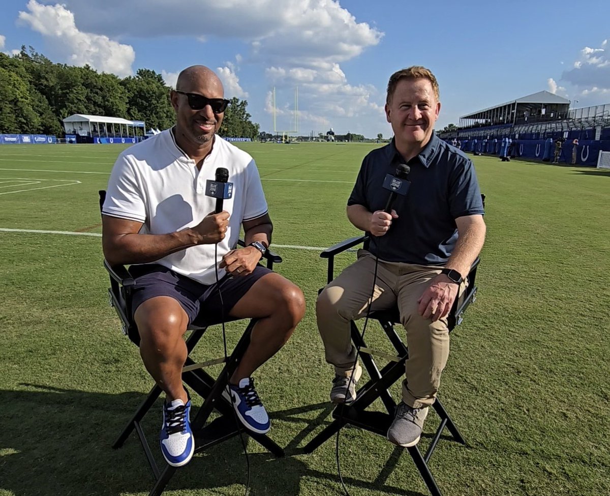 Chris Hagan (@chrishaganindy) on Twitter photo I don’t know what camera to look at, but <a href="/HolderStephen/">Stephen Holder</a> knows Colts! Check us out tonight on <a href="/FOX59/">FOX59 News</a> Sports Overtime. Tune in at 10:35!!! I don’t know what camera to look at, but <a href="/HolderStephen/">Stephen Holder</a> knows Colts! Check us out tonight on <a href="/FOX59/">FOX59 News</a> Sports Overtime. Tune in at 10:35!!!