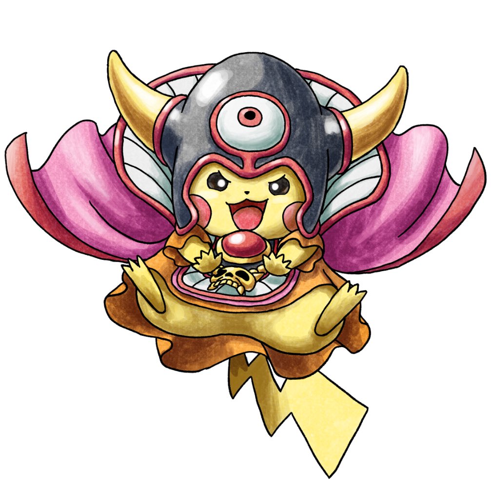 unikobo76's tweet image. ▪️ピカチュウ×ゾーマ
#ドラクエ3 #DQ3 #ゾーマ
#ピカチュウ #Pokemon