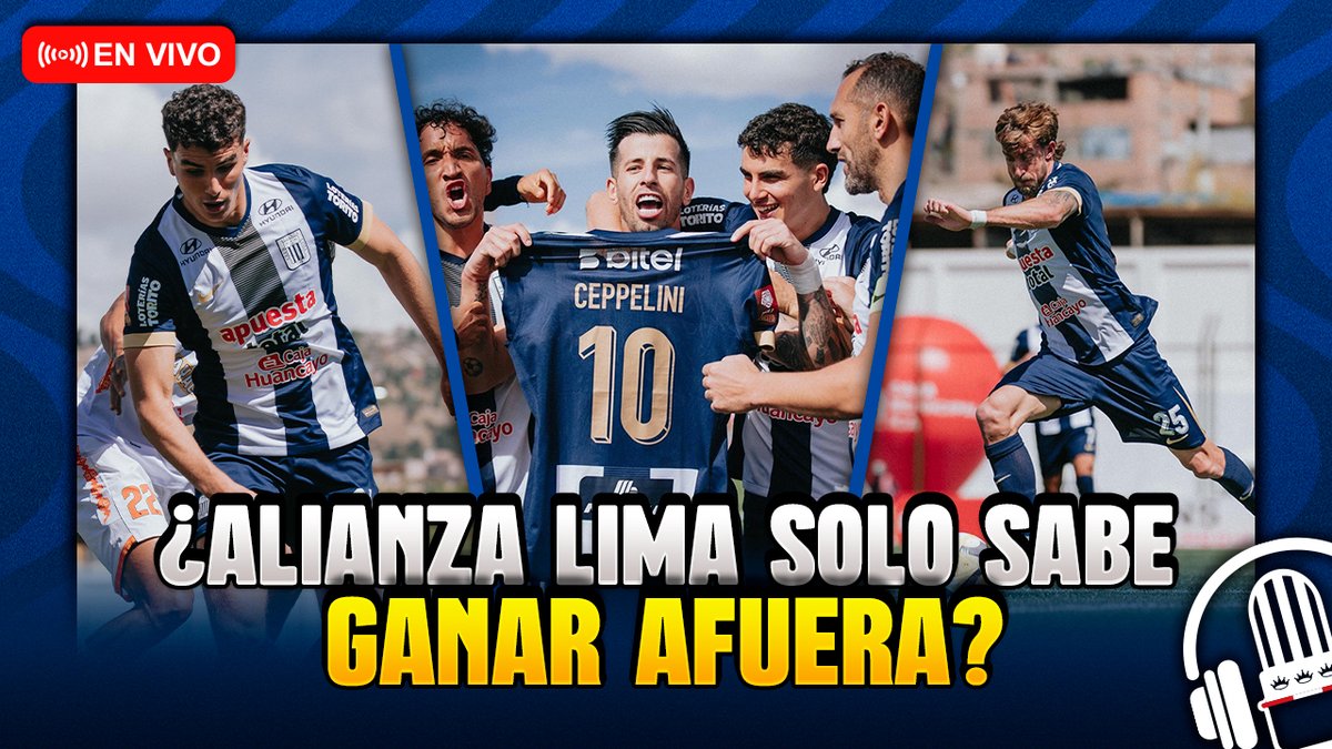 🔴 ¡CALDERA RADIO EN VIVO!

¿ALIANZA LIMA SOLO SABE GANAR AFUERA? VICTORIA FRENTE A AYACUCHO FC

Los esperamos 🔵⚪️

Link: youtube.com/watch?v=Gmit7d…

#ArribaAlianza
#CalderaRadio