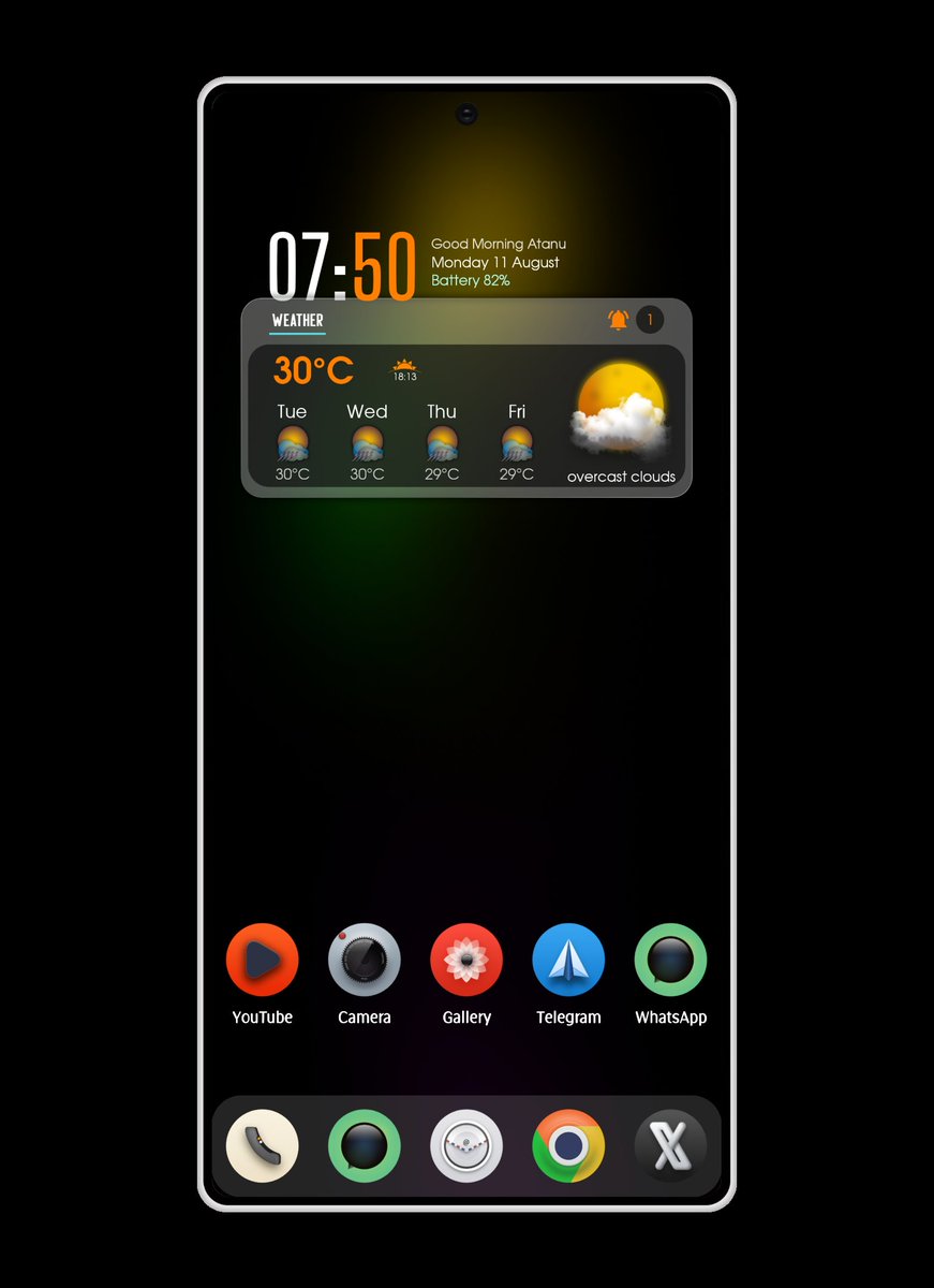 activeatanu's tweet photo. Selfmade 'KWGT for Android' using @NovaLauncher.
Weather @TeboulDavid1 @Hewoood
@DanielBallarin5 @Markfern811 @NirRazu @RajjAryaa @RheinlandMike @SeanKly @Pumpk1n68  @MarcusBremen @MasaokaTaro @21MaRcO12 @pashapuma1 @GraemeHook1 @DanielBallarin5 https://t.co/mJMl9bighX