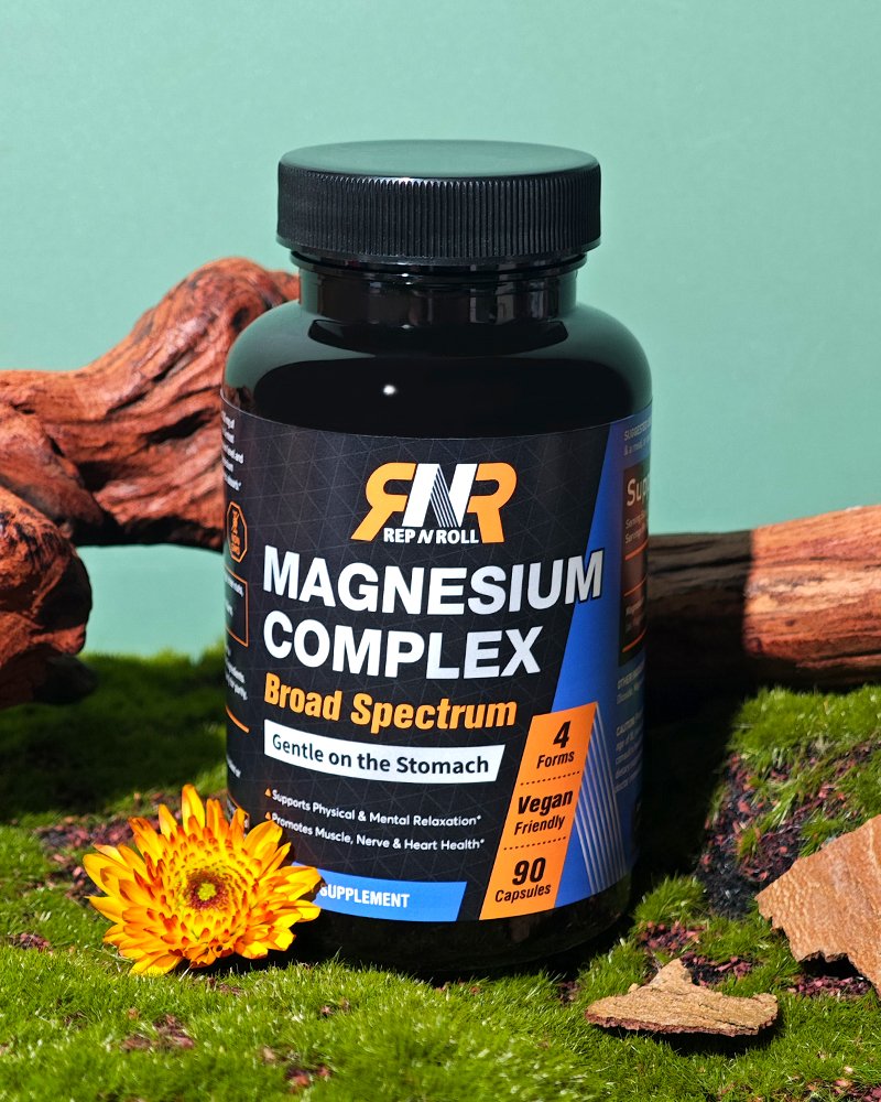 repnroll's tweet photo. Stay calm, strong, and energized with Rep N Roll Magnesium Complex 💙—all-in-one support for muscles, sleep, and stress relief. #magnesium #mag #supplements #nutritiontips https://t.co/9o1UHuTC7g