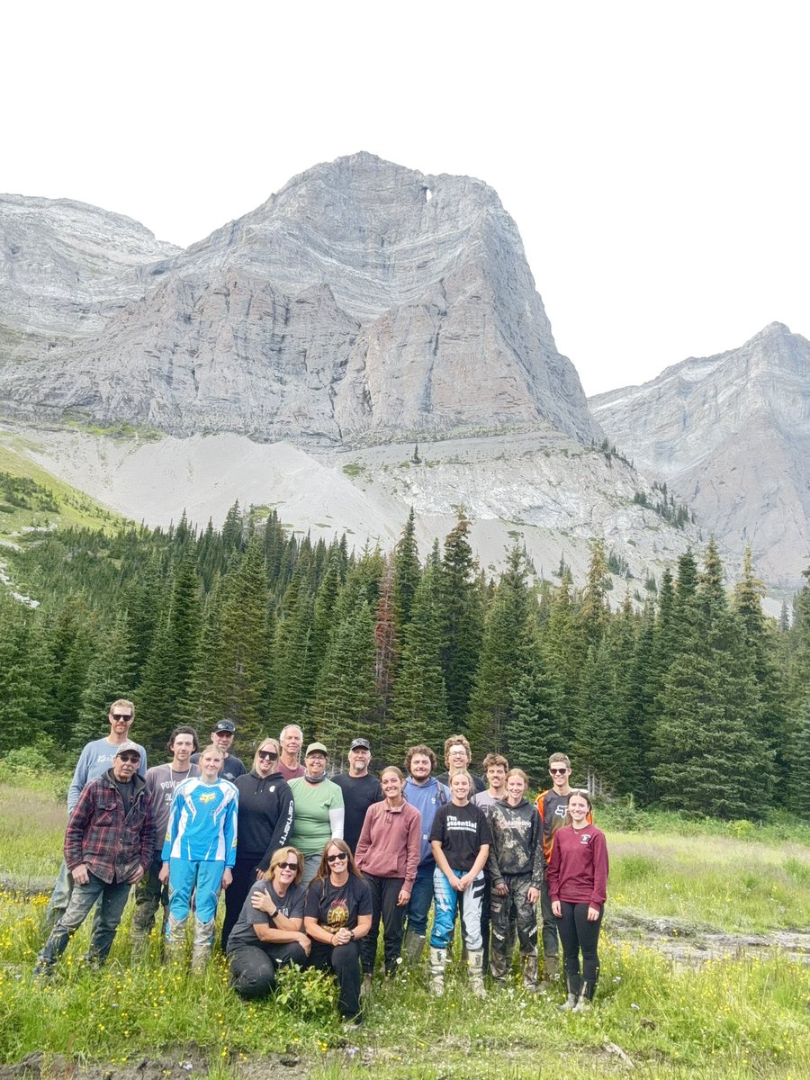 2025 Ride - Window Mountain, 19 riders with 4 atvs and 8 bikes. It was a great day!