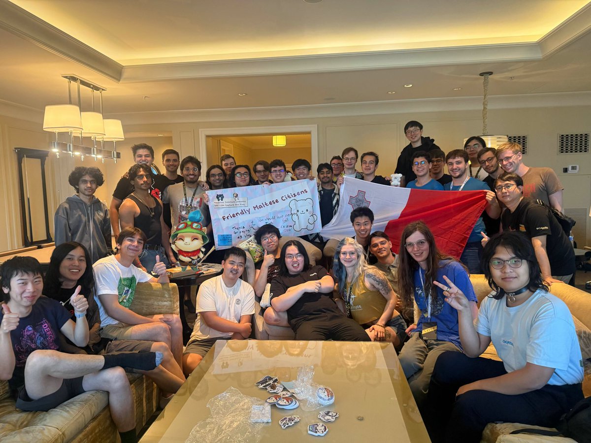 malta_ctf's tweet image. We got 8th place in defcon!
Working together onsite was great as always, also really enjoyed meeting our friends in the other teams 😁.
Thanks @Nautilus_CTF for hosting &lt;3