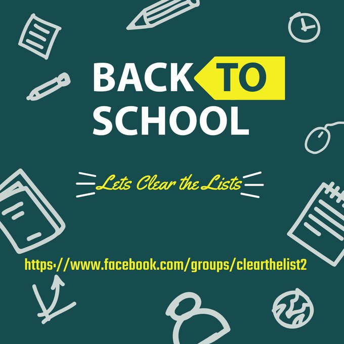 ClearThelist - ClearTheList For Teachers in the US (@clearthelist2) on Twitter photo ๐ TEACHER LIST DROP ๐๐
Hey amazing educators! โ๏ธ๐ If your Amazon list or DonorsChoose project hasnโt been cleared yet ๐ฆโจ and you still need supplies to start the school year strong, drop it below! ๐๐ก
๐ฌ Letโs lift each other up โ share fellow teacher lists in the thread ๐ TEACHER LIST DROP ๐๐
Hey amazing educators! โ๏ธ๐ If your Amazon list or DonorsChoose project hasnโt been cleared yet ๐ฆโจ and you still need supplies to start the school year strong, drop it below! ๐๐ก
๐ฌ Letโs lift each other up โ share fellow teacher lists in the thread