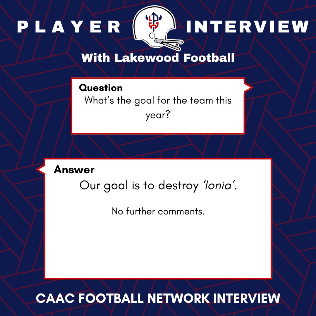 CaacFootball's tweet image. Our second team preview this season brings us to Lakewood, home of the Vikings‼️ Here is a preview for the 2025 Season‼️