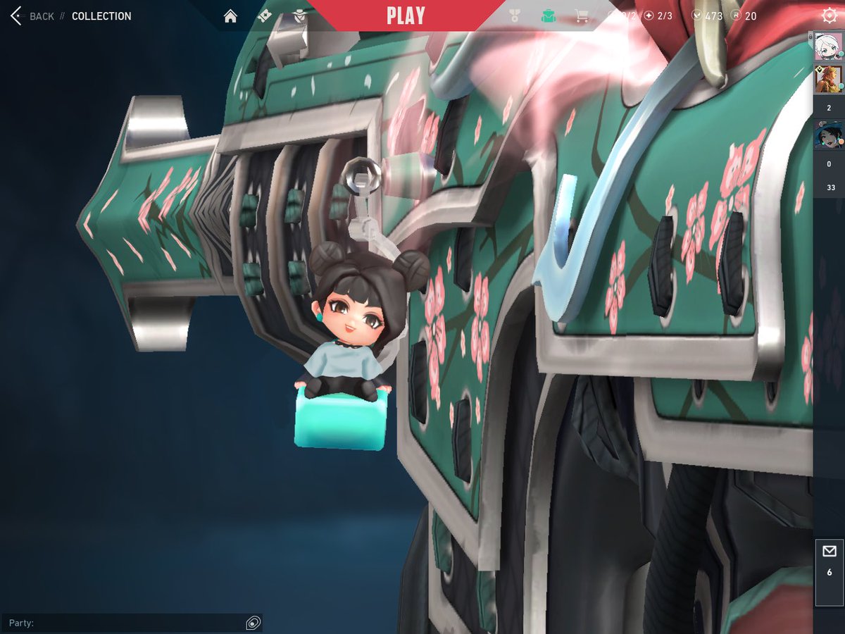 iso has an angel gun buddy on his gun its canon