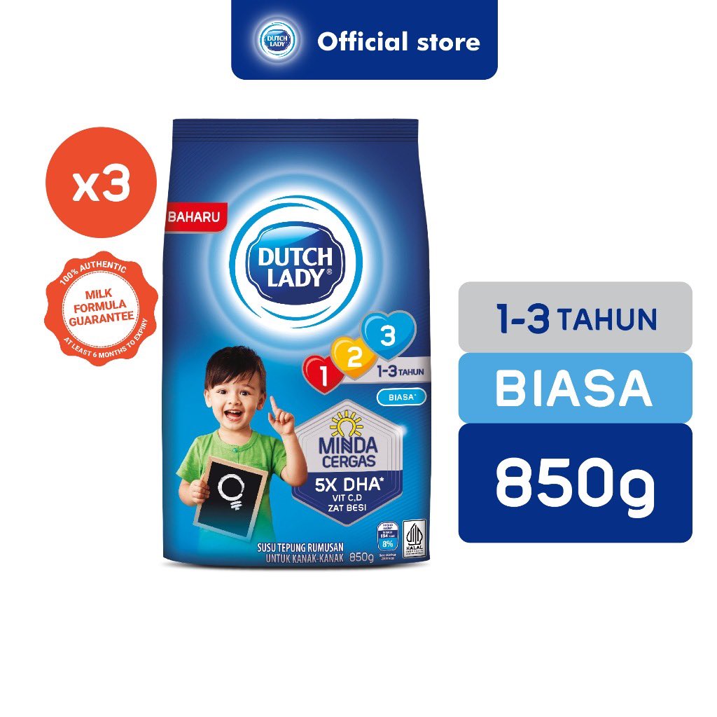 AnaqiStudio's tweet photo. 🍼 Anak makin bijak, ibu makin tenang!
Susu Dutch Lady untuk si kecil 1–3 tahun ni memang padu – 5X DHA, Vitamin C &amp; D, Zat Besi semua cukup!
💪 850g, tahan lama &amp; berbaloi.
📲 Klik sini kalau nak cuba ➡️ https://t.co/DRLrr34MUx https://t.co/cL3Jf1zmcD