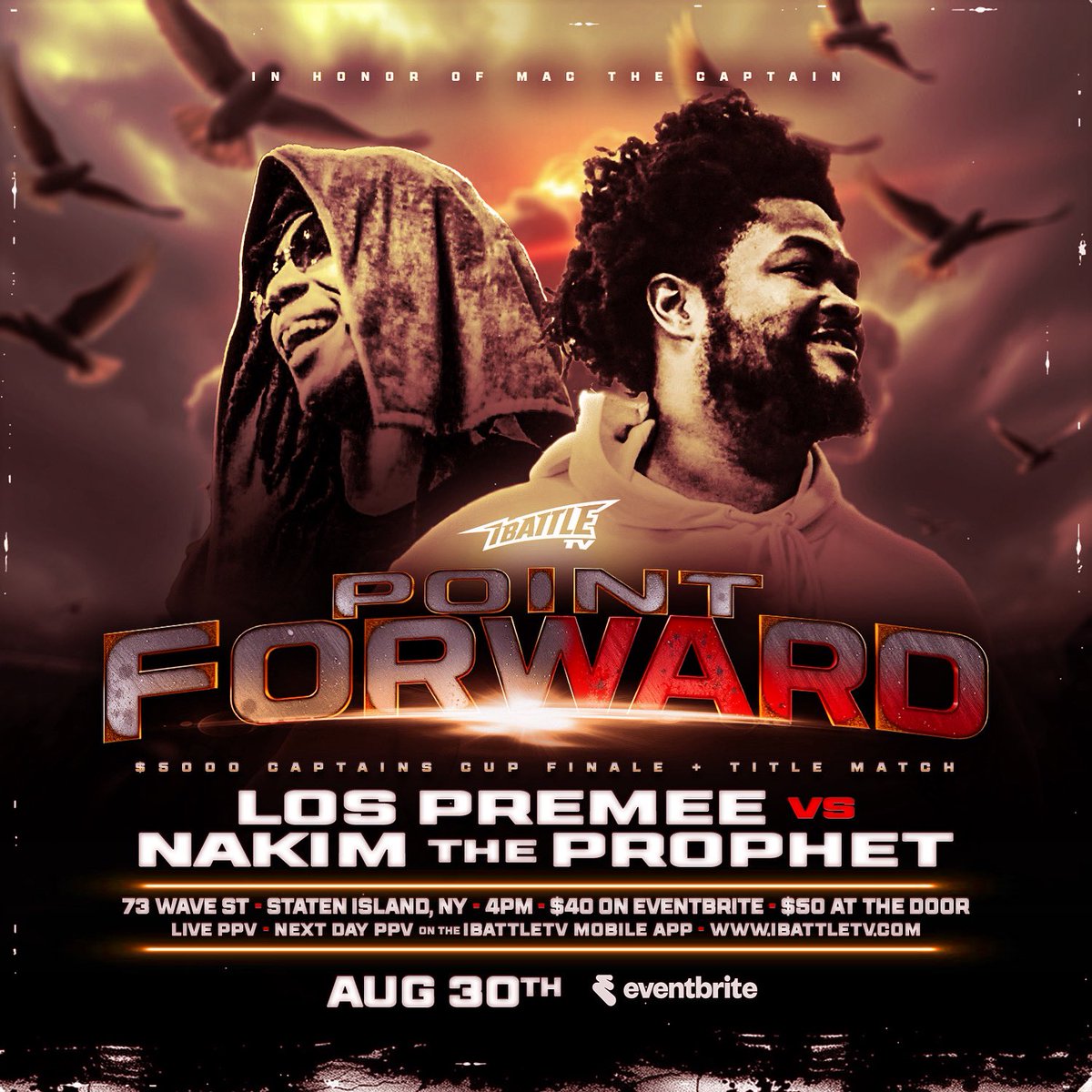 iBattlePromo's tweet image. The flag has been captured.
Return to Headquarters.

Title Match in t minus 3 weeks.
August 30th #PointForward