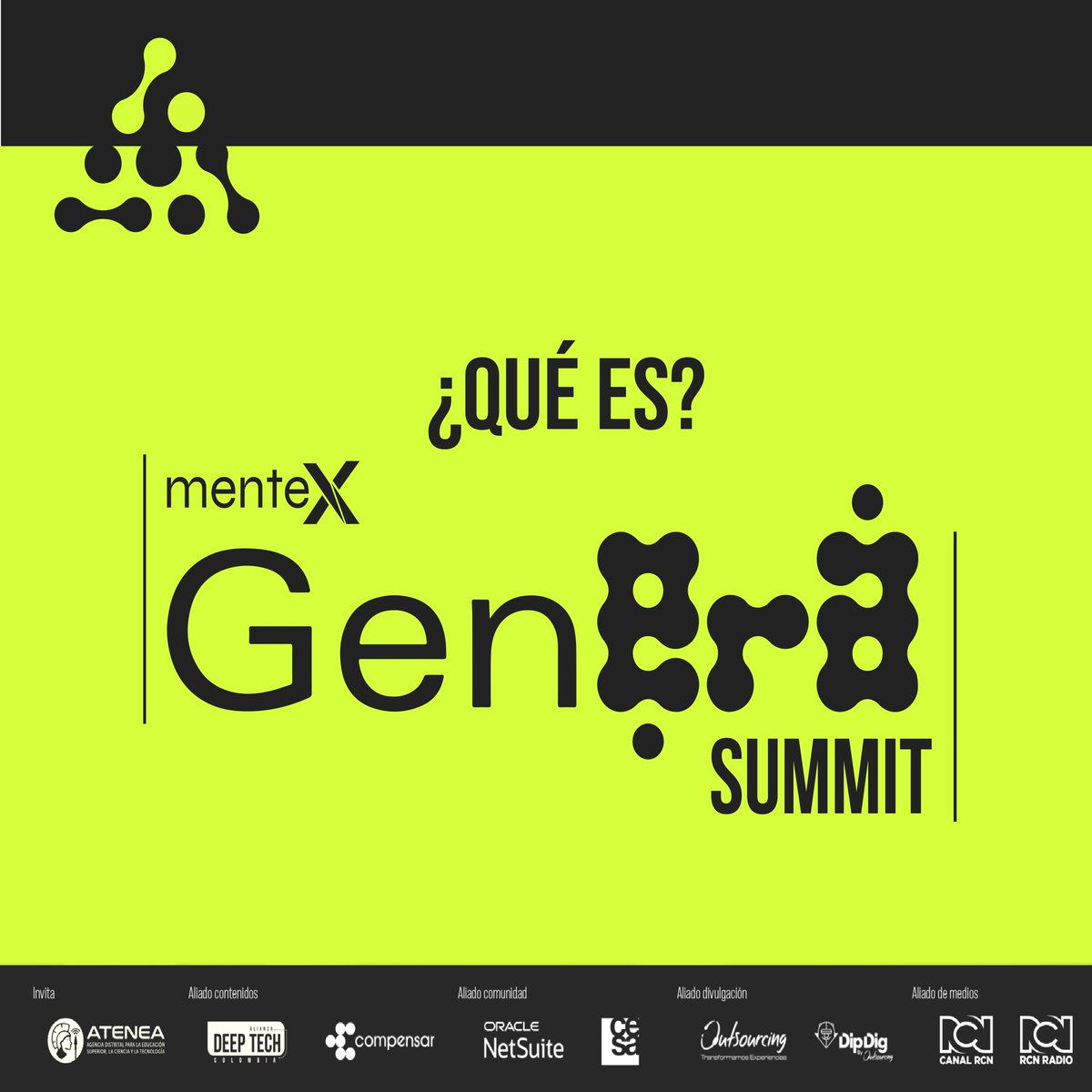 ¡Deeptech, liderazgo exponencial, ciencia con impacto y tendencias! El Genera Summit llega como parte del #GoFest, integrando el conocimiento de vanguardia dentro del mayor festival de emprendimiento de Bogotá.

📆 27 de agosto. share.hsforms.com/16z0ricq2Ryqqn…