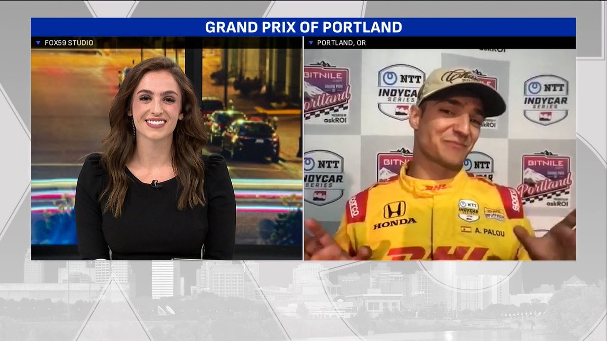 Chris Hagan (@chrishaganindy) on Twitter photo Coming up next on <a href="/FOX59/">FOX59 News</a> Sports Overtime our <a href="/AlexaRossTV/">Alexa Ross</a> goes 1on1 with 4-time IndyCar champ <a href="/AlexPalou/">Alex Palou Montalbo</a> Coming up next on <a href="/FOX59/">FOX59 News</a> Sports Overtime our <a href="/AlexaRossTV/">Alexa Ross</a> goes 1on1 with 4-time IndyCar champ <a href="/AlexPalou/">Alex Palou Montalbo</a>