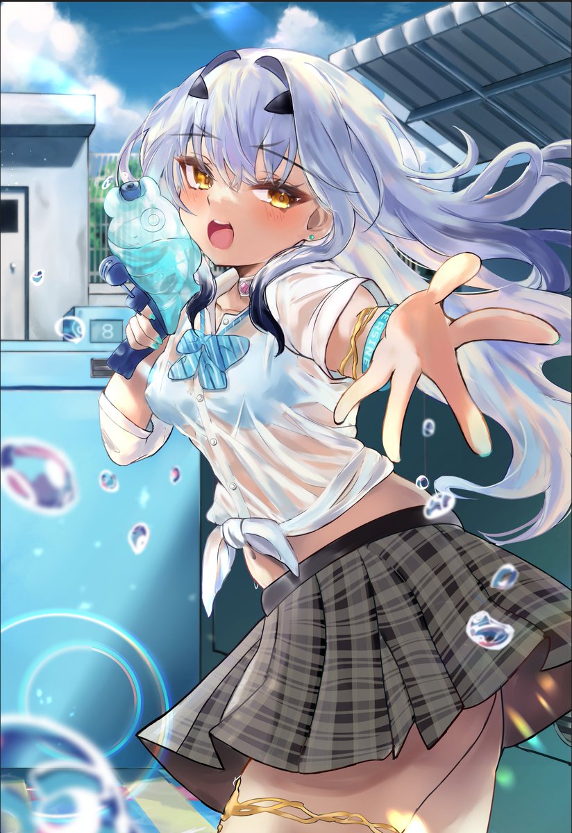 JKメリュジーヌ

「マスター、はい、手！
　エスコートよろしくね！」

#FGO