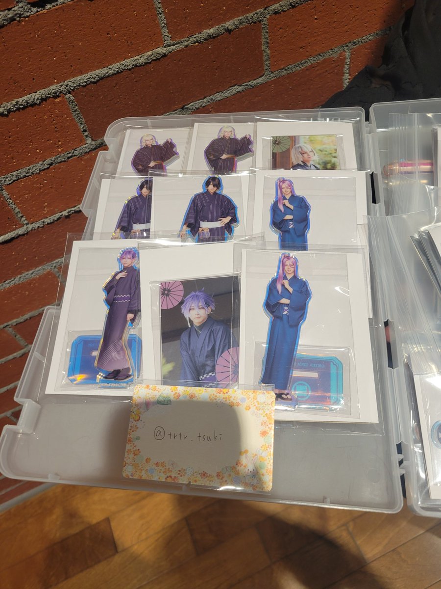 trtr_tsuki's tweet photo. 交換/譲渡
刀ステ 士伝 ランダム アクリルスタンド アクスタ
譲：戦闘▶◎清麿
        内番▶◎水心子
        軽装全身▶蜂須賀/長曽祢/石田
        軽装アップ▶◎清麿/石田
求：定価＞小竜(内番、軽装アップ)

◎は小竜優先。
8/11会場付近手渡し、他ポストまとめてのお取引可能。
お声掛け下さい https://t.co/8FsXgKWYri