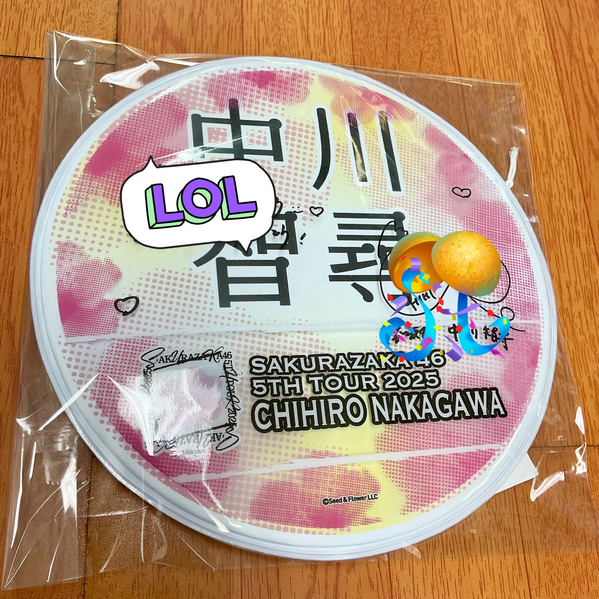 櫻坂46　向井純葉 直筆サイン　5th Tour 縁日　特賞　ドームスタンド 櫻坂46 藤吉夏鈴 直筆サイン 5th Tour 縁日 特賞 ドームスタンド