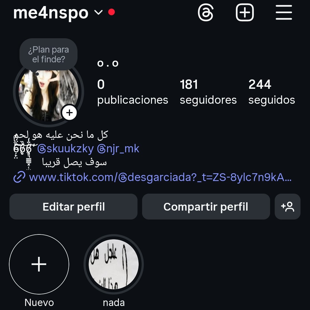 HOLIS hay que seguirnos en ig 😙😙
