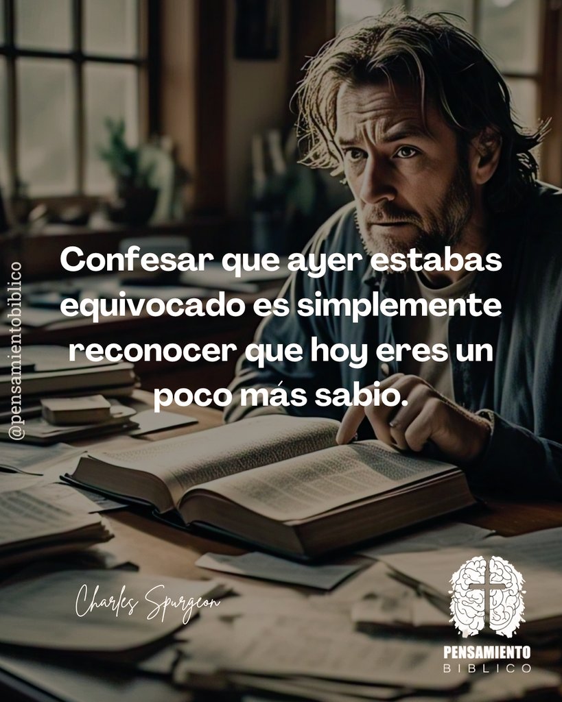 Confesiones que no hacemos muy a menudo, ¿Por qué? Orgullo.