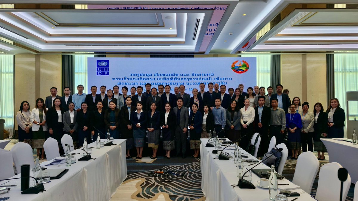 UNDP Lao PDR tweet media