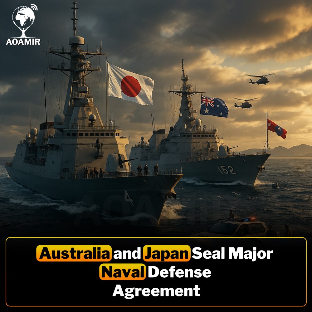 AOAMIR_Official's tweet photo. Australia, Japan Partner on Advanced Mogami-Class Frigates
#AustraliaJapan #NavalPartnership #MogamiClass #DefenceCooperation #IndoPacificSecurity #MaritimeDefense https://t.co/i2T0kJGmYN