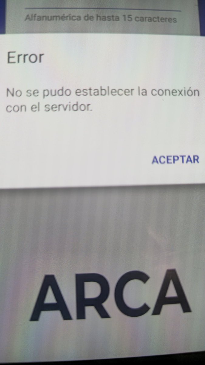 DygMony's tweet photo. @ARCA_informa El facturador móvil no funciona , urgente solucionen! https://t.co/Ck2EzrnNtT