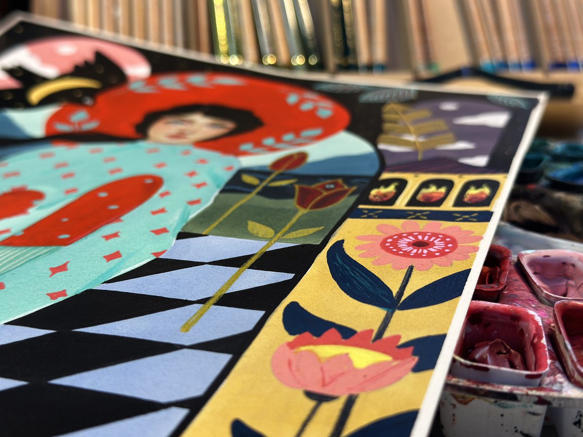 Just finished a new 📷 piece tonight - "Daydream For The Ever-watching Nightbird" 📷 If you're on my Patreon, it's up there now 📷
Paid Patrons see all brand new work first with the option to buy the work before it goes public. 📷 patreon.com/c/auniakahn