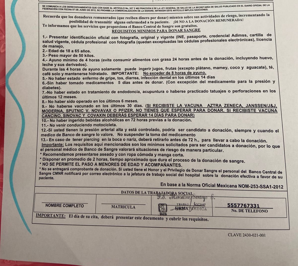 fcksuggestions's tweet image. Me ayudan compartiendo? Necesito 3 donadores de sangre

Beneficiario o paciente : Susana Esther Licona Flores

CLÍNICA 76
Servicio: Cirugía General
Donante de Recuperación

bancodesangre.imss.gob.mx/apopsbs-public…