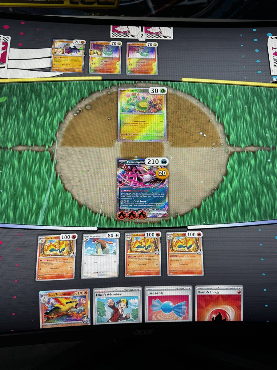 This is how you’re supposed to play typhlosion, right??