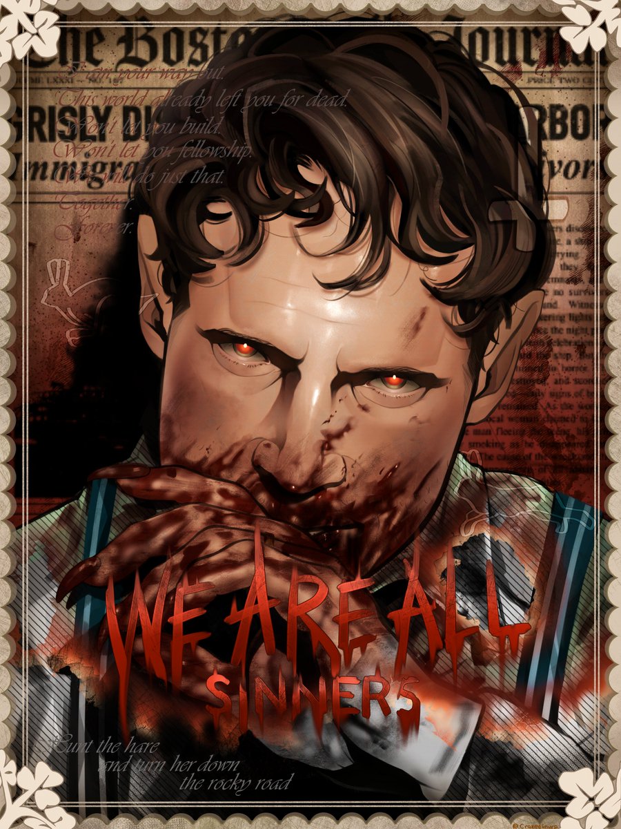 CrazedSnurp's tweet photo. Sinners art of Remmick https://t.co/24QjG2wkyQ