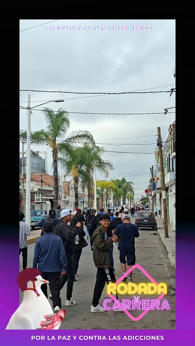 Tec_SanJuan's tweet image. 📍 Ezequiel Montes
🚴‍♀️🏃‍♂️ #TecNMenAcción #InformaTec
En el #DíaDeLaJuventud2025, el #TecNM - San Juan del Río participó en la Rodada y Carrera Nacional por la Paz y Contra las Adicciones. 💛
#JuventudesQueTransforman #RodadaJovenLaPaz
#ComunidadTecNM  #TecSanJuan ⚪🔴🔵
